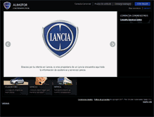 Tablet Screenshot of alimotor.lancia.es